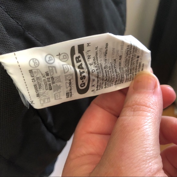 Men’s G-Star Raw Navy Two Layer Jacket Large - Picture 9 of 9